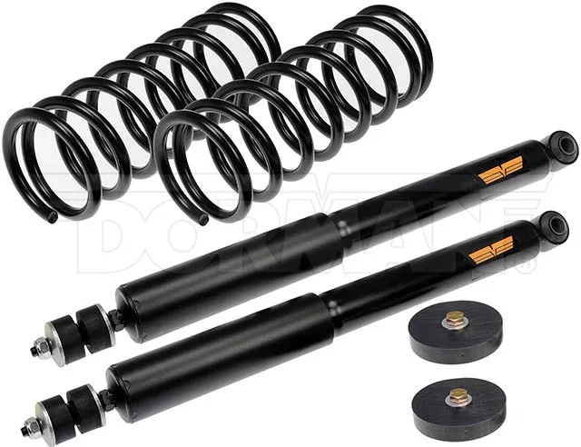 949-541 – DORMAN Air Spring to Coil Spring Conversion Kit, OE Replacement With Two Springs/ Two Shocks/ Mounting Hard...